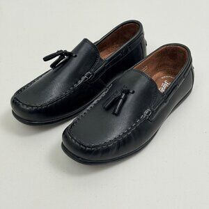 Florsheim Tassel Loafers Boys Size 5.5 M Black Leather Big Kids Dress Shoes